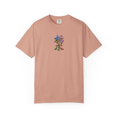 栃木 Tシャツ｜男体山・中禅寺湖・華厳の滝・藤・いちご 毛筆漢字デザイン