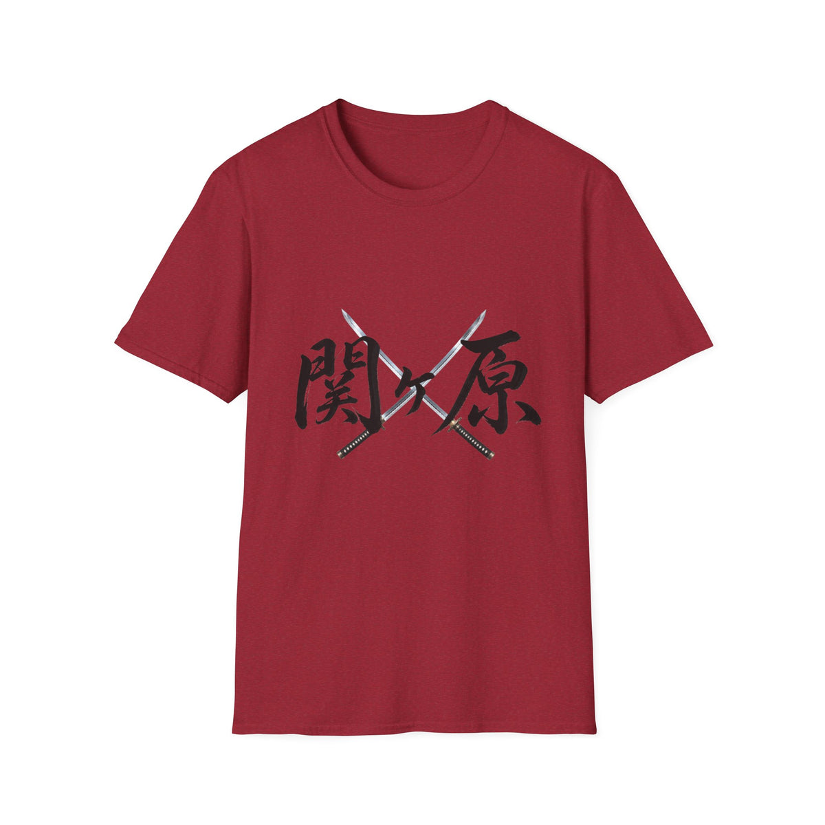 関ケ原 漢字 Tシャツ｜戦国・日本文化｜ユニセックス コットンTシャツ