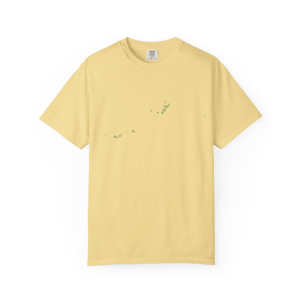 沖縄 Okinawa Prefecture Full Map T-Shirt | Japanese Islands Geography Tee
