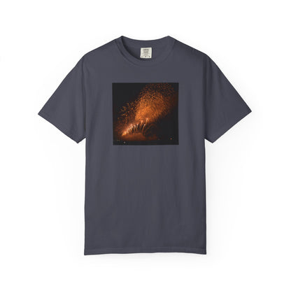大曲の花火 （2026年版）｜秋田・夜空を彩る花火写真Tシャツ　｜Omagari Fireworks Photo T-Shirt
