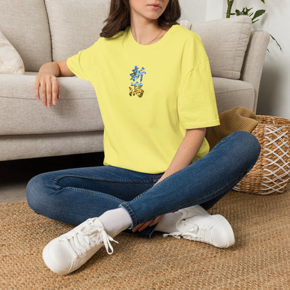 新潟 Tシャツ｜佐渡島・日本海・信濃川・水田・稲穂を描いた毛筆漢字デザイン
