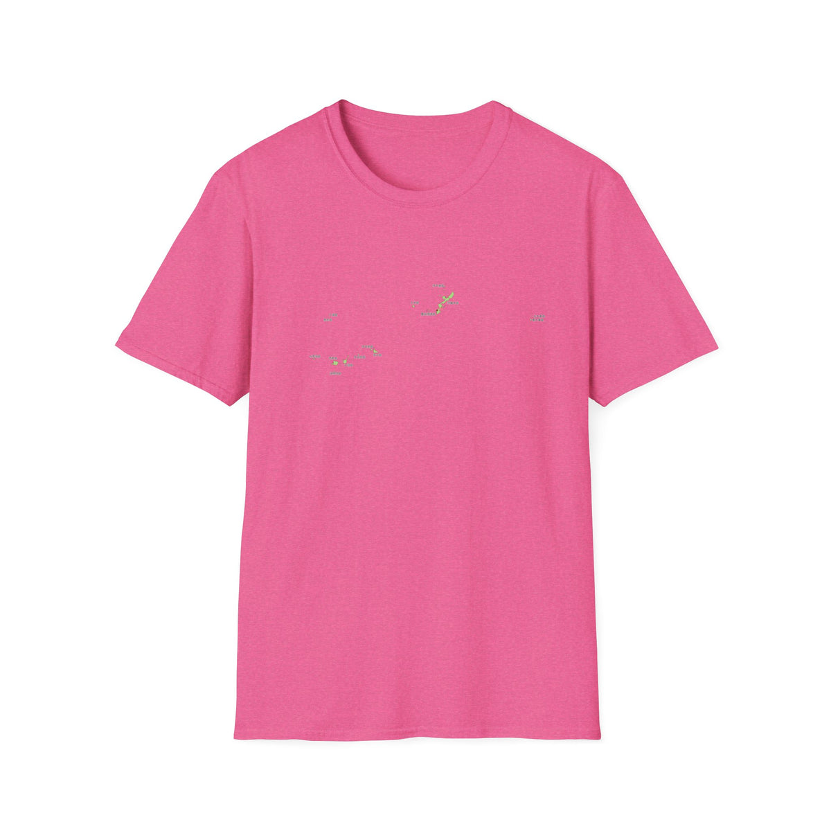 Okinawa Prefecture Map T-Shirt with Island Names & Naha | Japanese Geography Tee
