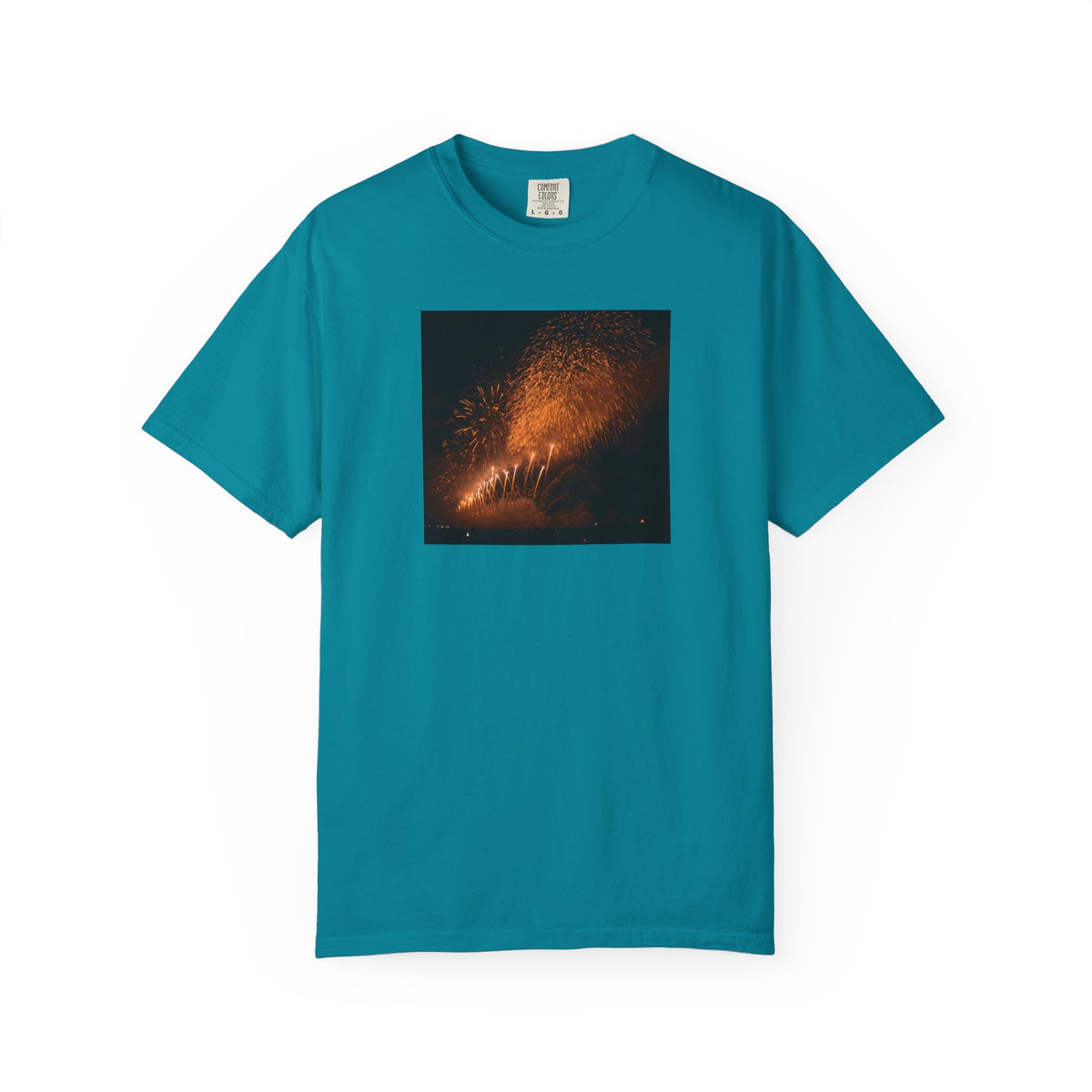 大曲の花火 （2026年版）｜秋田・夜空を彩る花火写真Tシャツ　｜Omagari Fireworks Photo T-Shirt
