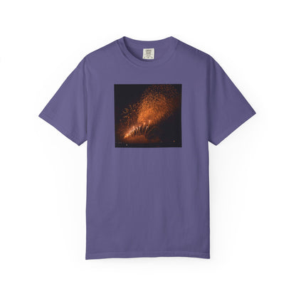 大曲の花火 （2026年版）｜秋田・夜空を彩る花火写真Tシャツ　｜Omagari Fireworks Photo T-Shirt