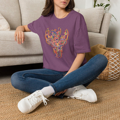 彩炎 JOMON｜カラフル火焔型土器 Tシャツ
