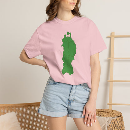 Tohoku Japan Map T-Shirt | Unisex Regional Map Tee