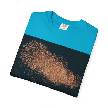 花火　ベスビアス　Tシャツ — 長岡　2026 夜空写真シャツ