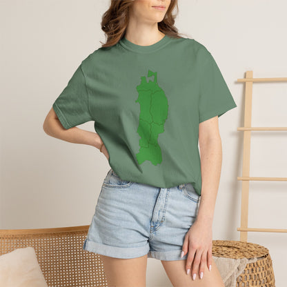 Tohoku Japan Map T-Shirt | Unisex Regional Map Tee