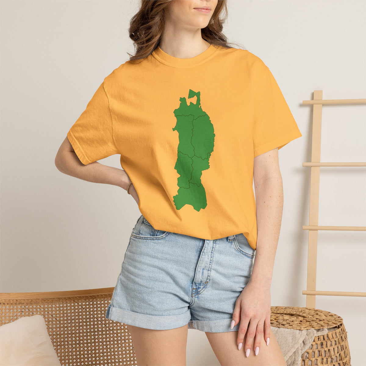 Tohoku Japan Map T-Shirt | Unisex Regional Map Tee