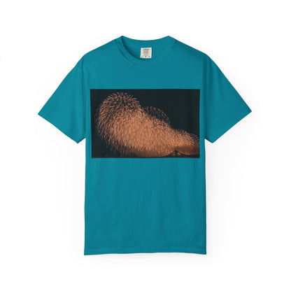 不死鳥のごとき大輪の華Tシャツ（2026年版） — 日本三大花火の街、2026年、長生橋、復興祈願の巨大花火