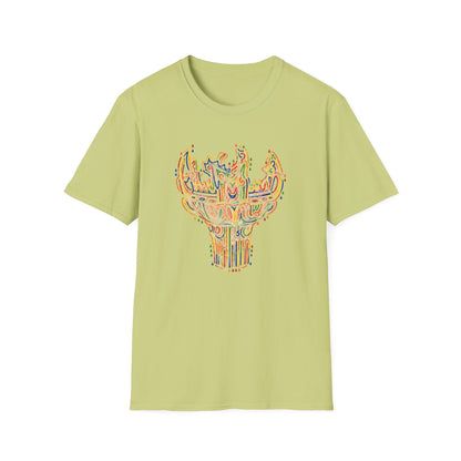 彩炎 JOMON｜カラフル火焔型土器 Tシャツ