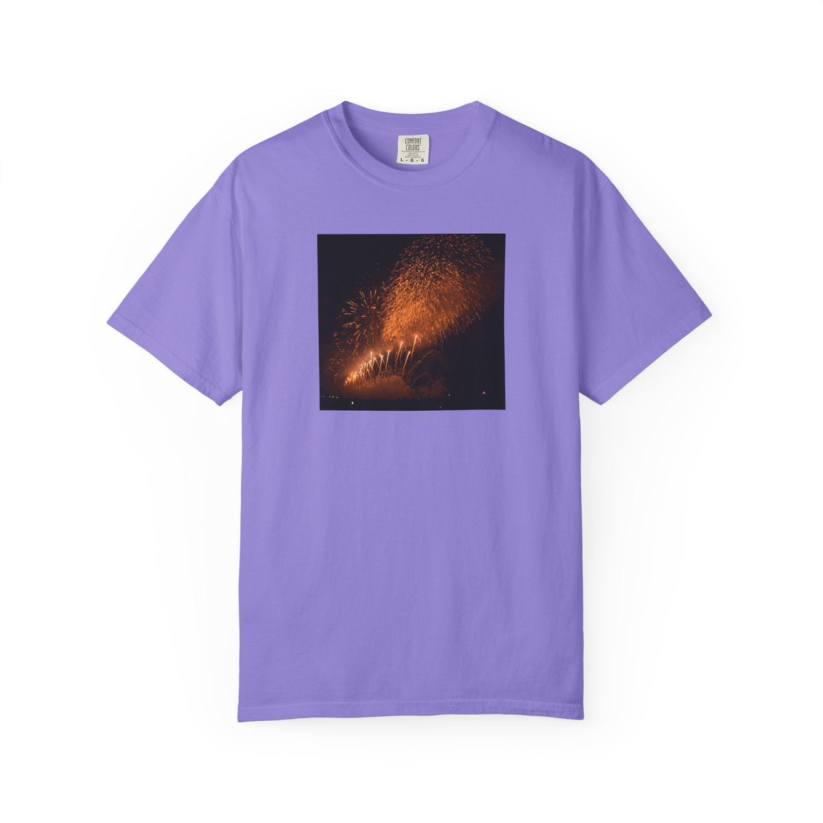 大曲の花火 （2026年版）｜秋田・夜空を彩る花火写真Tシャツ　｜Omagari Fireworks Photo T-Shirt