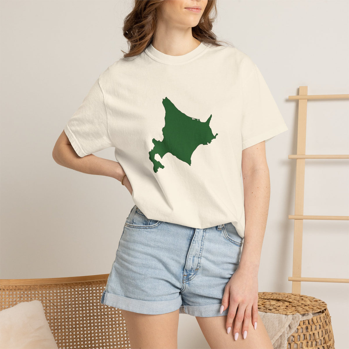 Hokkaido Japan Map T-Shirt | Unisex Regional Map Tee