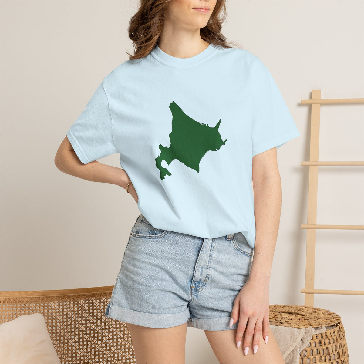 Hokkaido Japan Map T-Shirt | Unisex Regional Map Tee