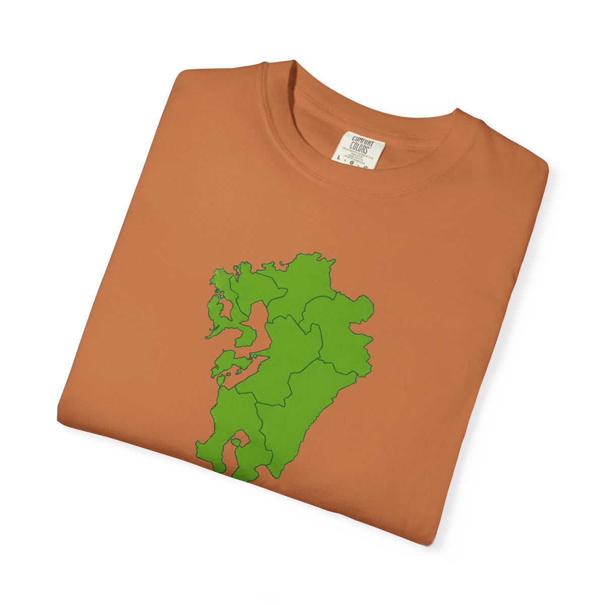 Kyushu Japan Map T-Shirt | Unisex Regional Map Tee