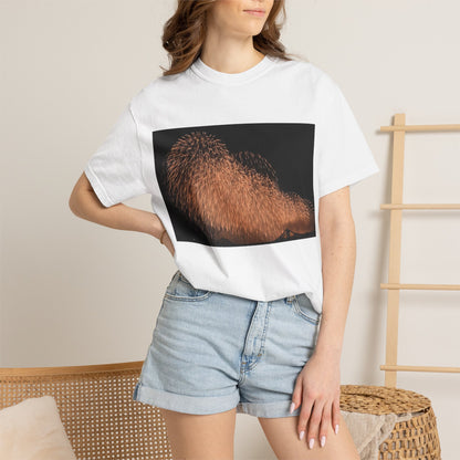 花火バーストTシャツ — 長岡　不死鳥　2026 夜空写真シャツ
