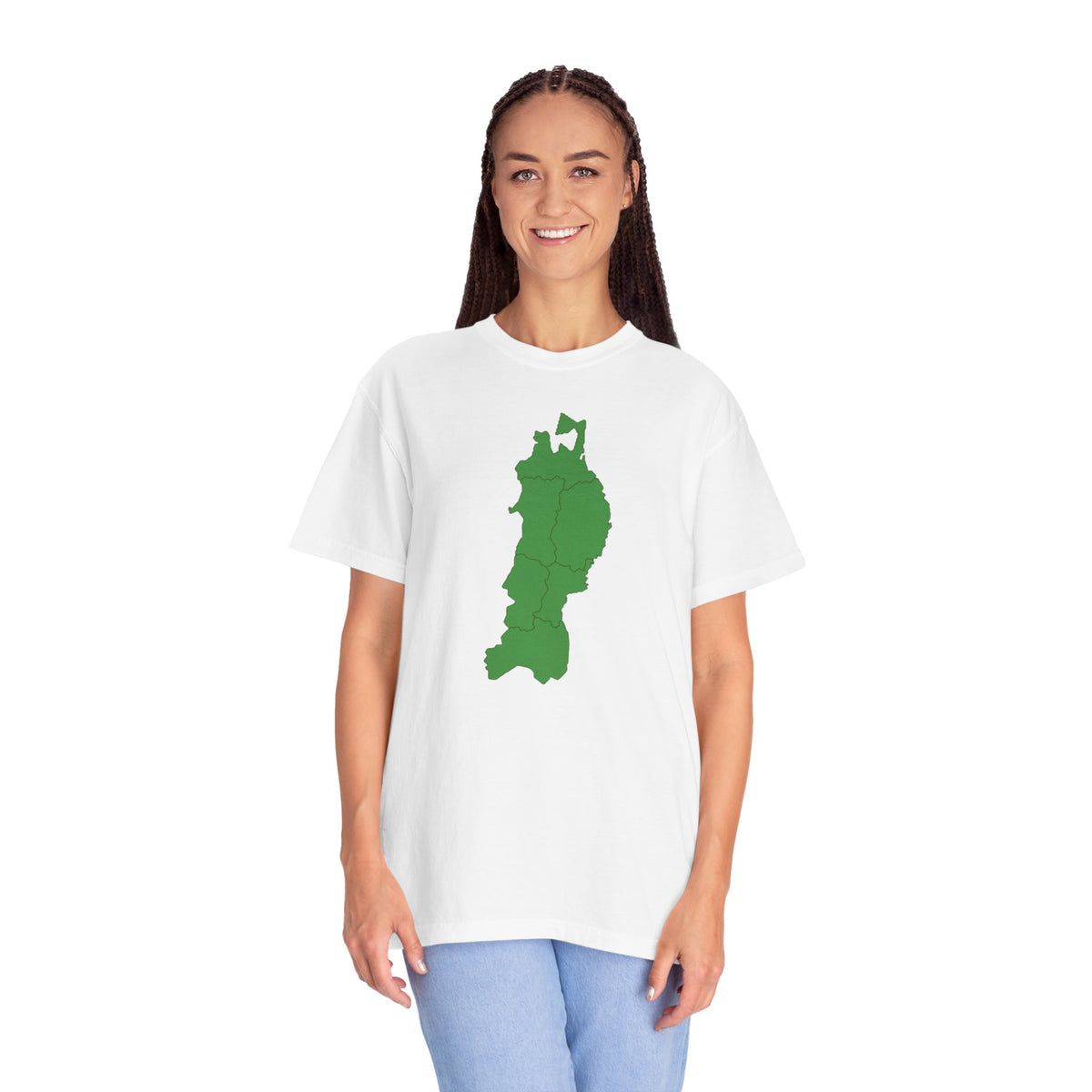 Tohoku Japan Map T-Shirt | Unisex Regional Map Tee