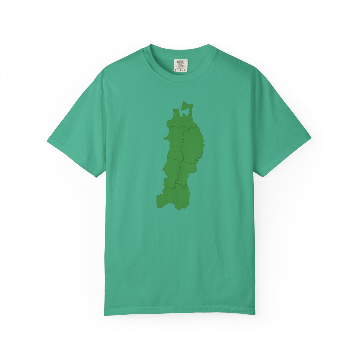 Tohoku Japan Map T-Shirt | Unisex Regional Map Tee
