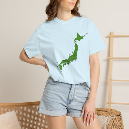 日本47都道府県マップ Tシャツ｜県境入り日本地図デザイン｜Detailed Japan Map｜ユニセックス コットンTシャツ