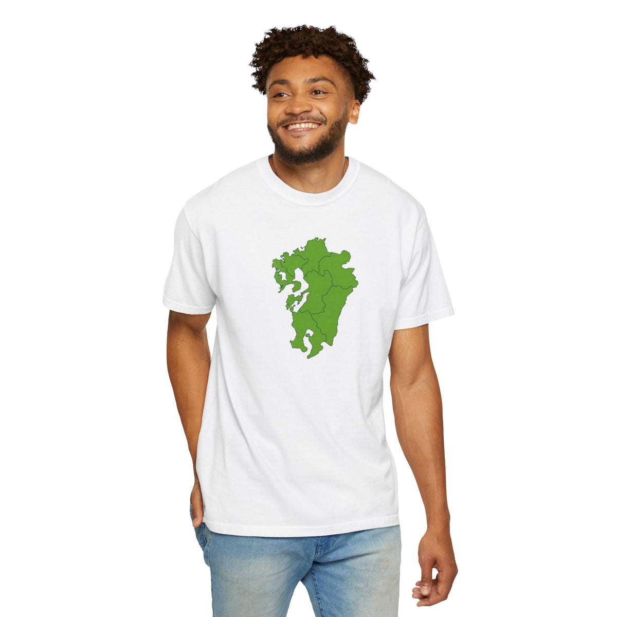 Kyushu Japan Map T-Shirt | Unisex Regional Map Tee