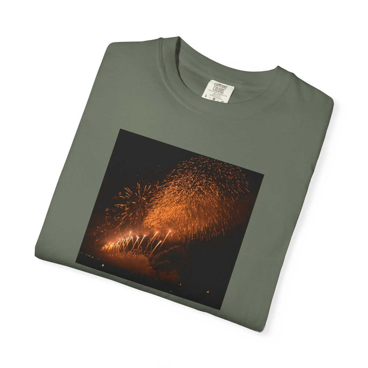 大曲の花火 （2026年版）｜秋田・夜空を彩る花火写真Tシャツ　｜Omagari Fireworks Photo T-Shirt