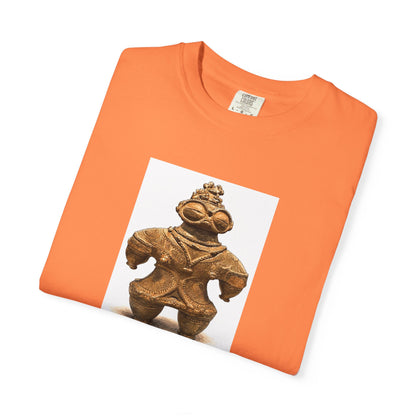 遮光器土偶 Tシャツ｜縄文文化デザイン｜ユニセックス コットンTシャツ