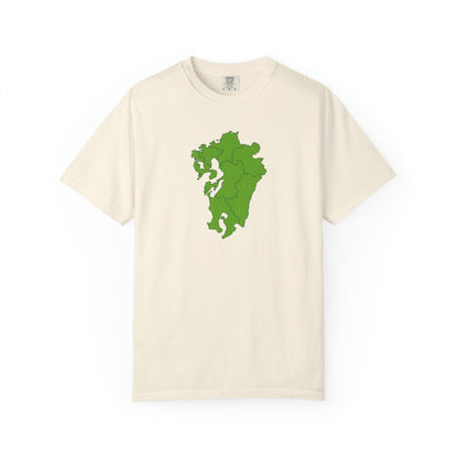 Kyushu Japan Map T-Shirt | Unisex Regional Map Tee