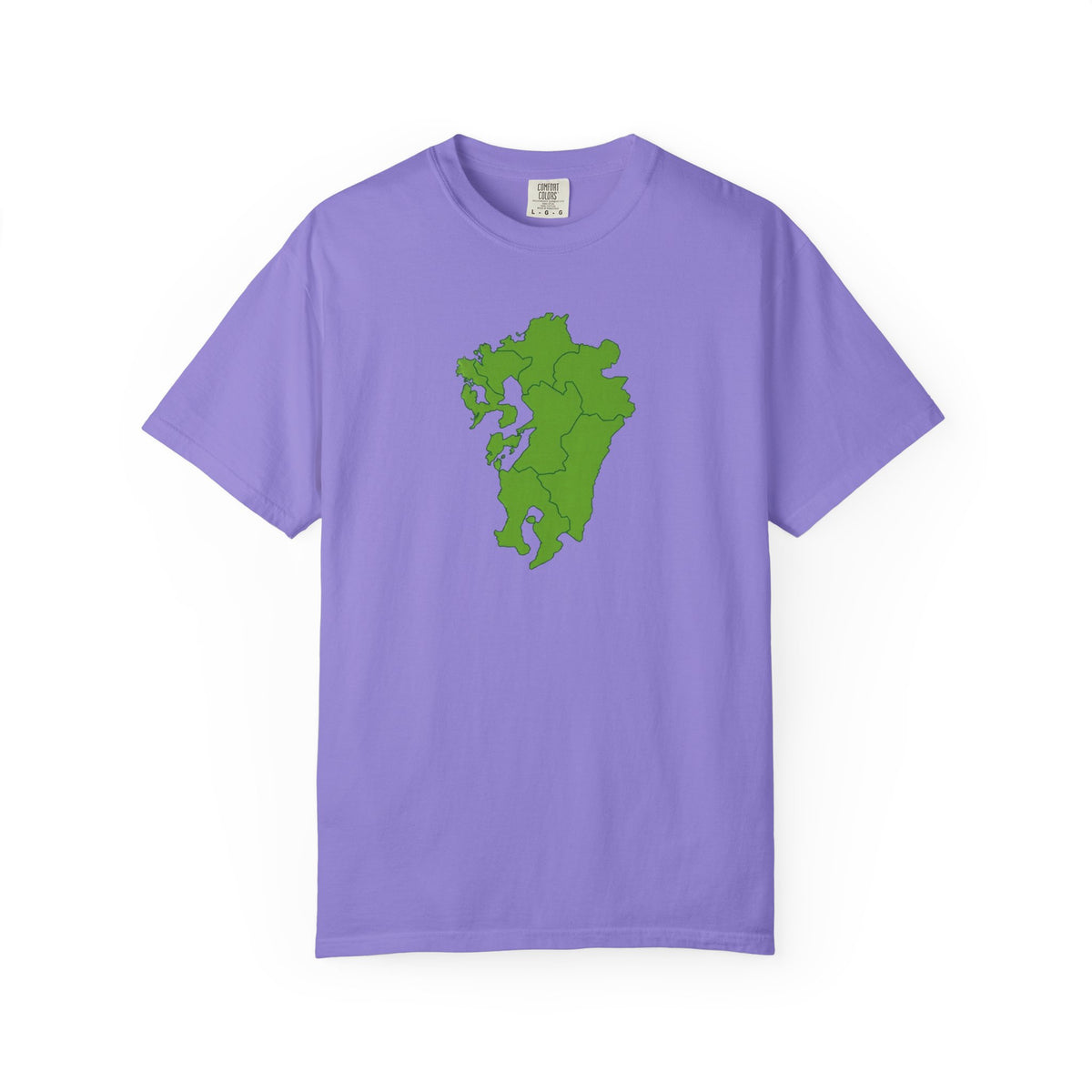 Kyushu Japan Map T-Shirt | Unisex Regional Map Tee