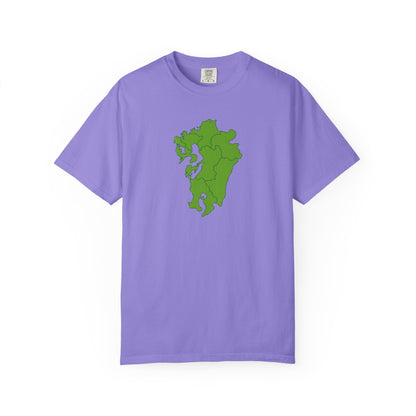 Kyushu Japan Map T-Shirt | Unisex Regional Map Tee