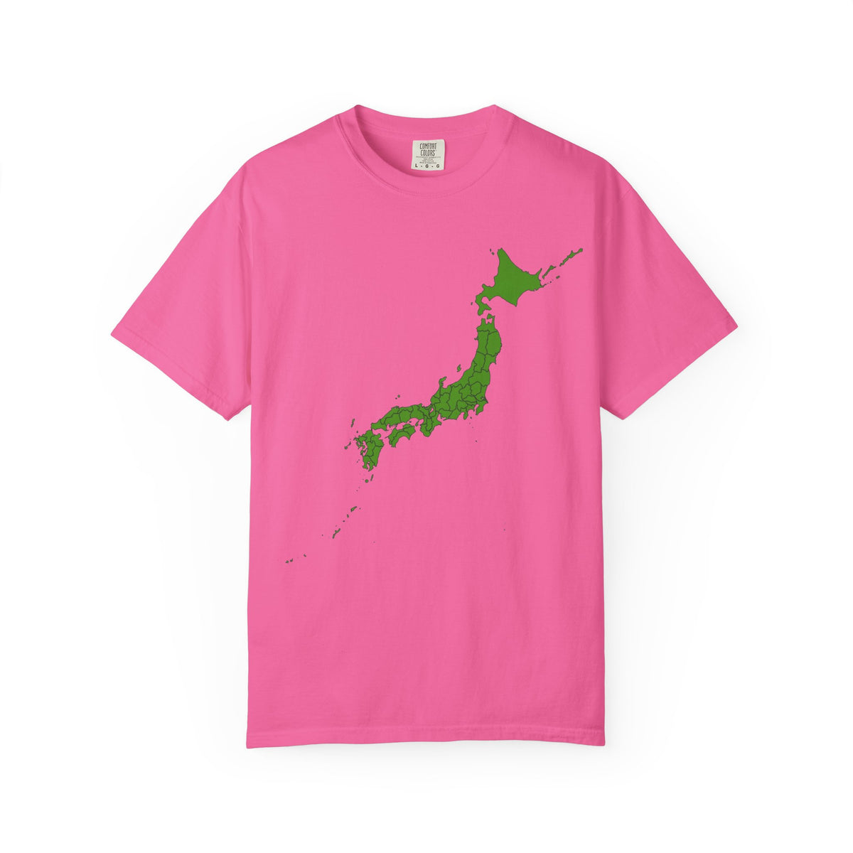 Japan 47 Prefectures Map T-Shirt | Detailed Japan Map Tee
