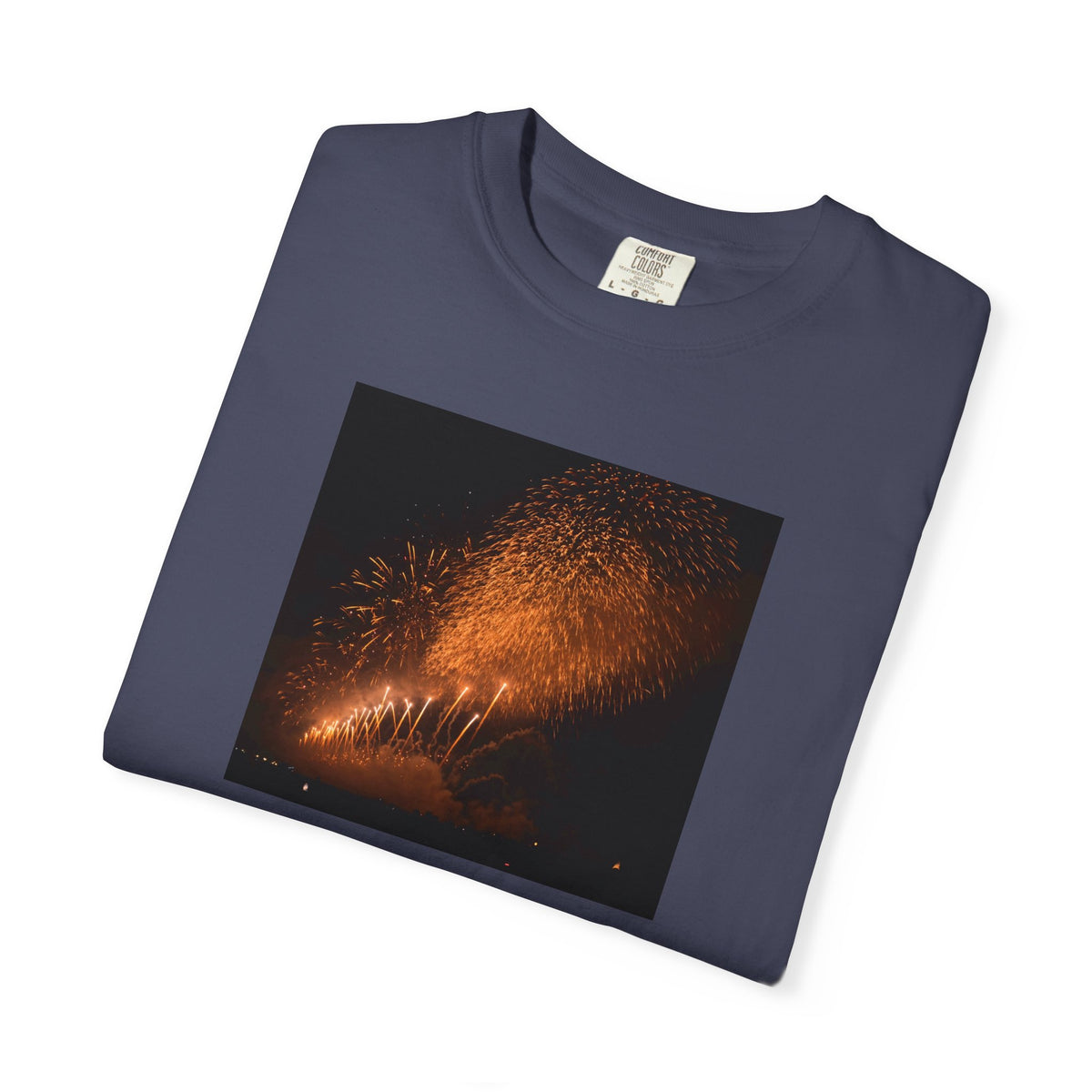 大曲の花火 （2026年版）｜秋田・夜空を彩る花火写真Tシャツ　｜Omagari Fireworks Photo T-Shirt