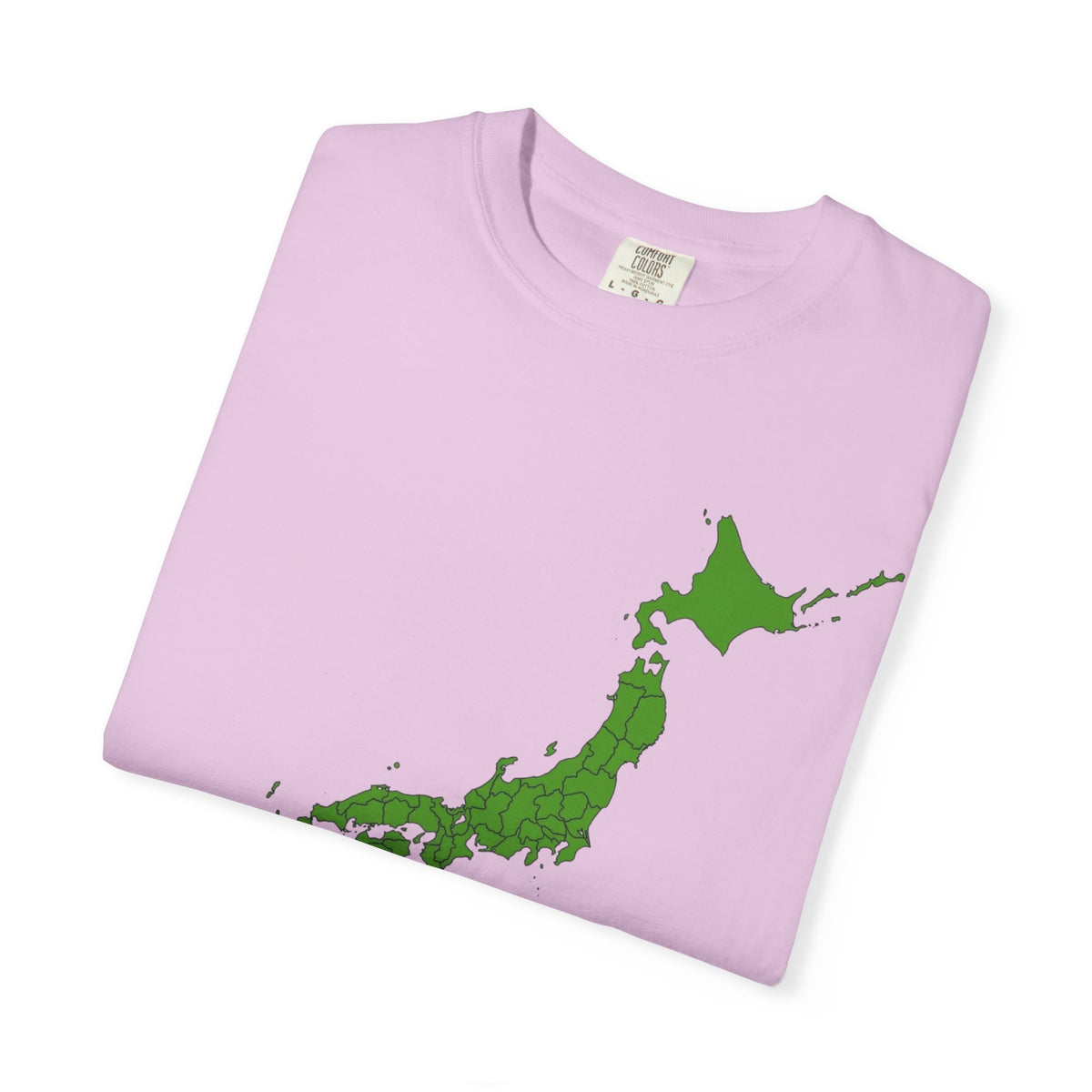 日本47都道府県マップ Tシャツ｜県境入り日本地図デザイン｜Detailed Japan Map｜ユニセックス コットンTシャツ