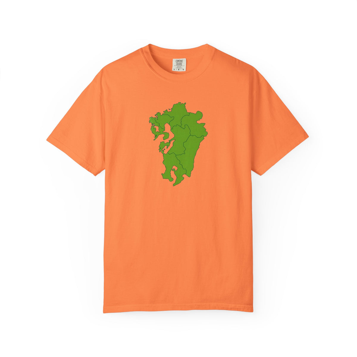 Kyushu Japan Map T-Shirt | Unisex Regional Map Tee