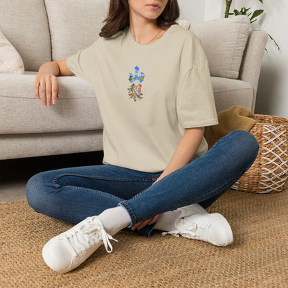 山梨 Tシャツ｜富士山・河口湖・ぶどう・桃・昇仙峡 毛筆漢字デザイン