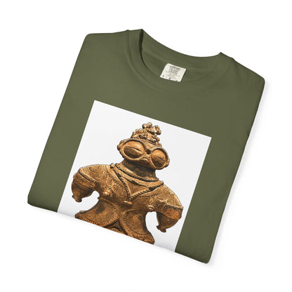 遮光器土偶 Tシャツ｜縄文文化デザイン｜ユニセックス コットンTシャツ