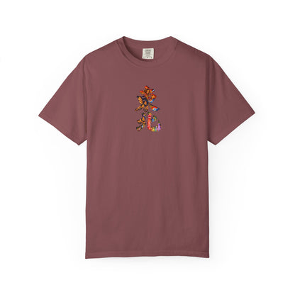 東北三大祭り Tシャツ｜青森ねぶた・秋田竿燈・仙台七夕 毛筆漢字デザイン