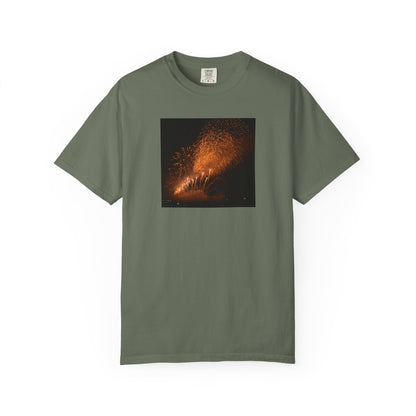 大曲の花火 （2026年版）｜秋田・夜空を彩る花火写真Tシャツ　｜Omagari Fireworks Photo T-Shirt