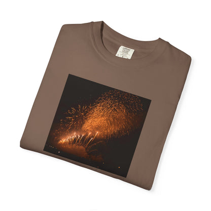 大曲の花火 （2026年版）｜秋田・夜空を彩る花火写真Tシャツ　｜Omagari Fireworks Photo T-Shirt