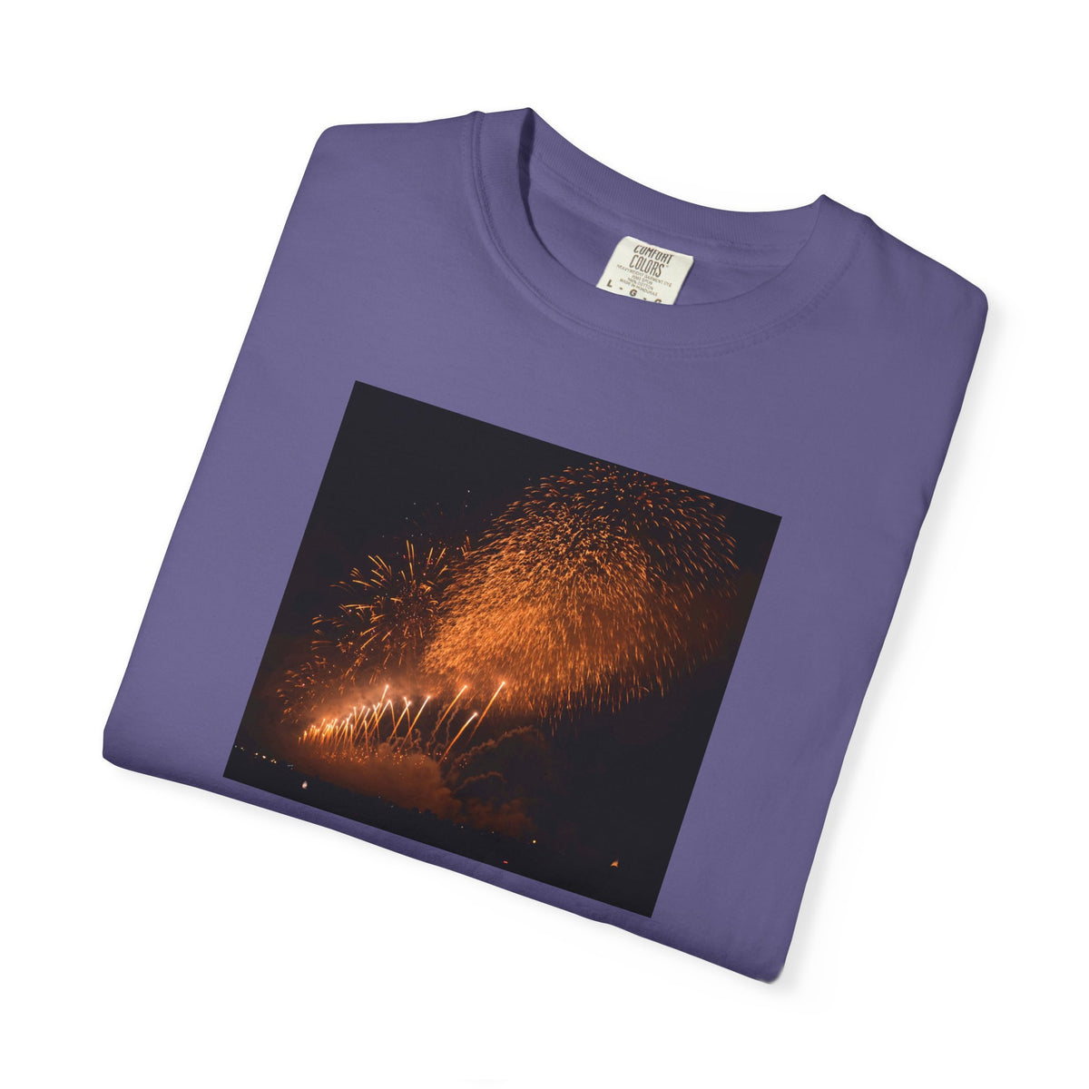 大曲の花火 （2026年版）｜秋田・夜空を彩る花火写真Tシャツ　｜Omagari Fireworks Photo T-Shirt