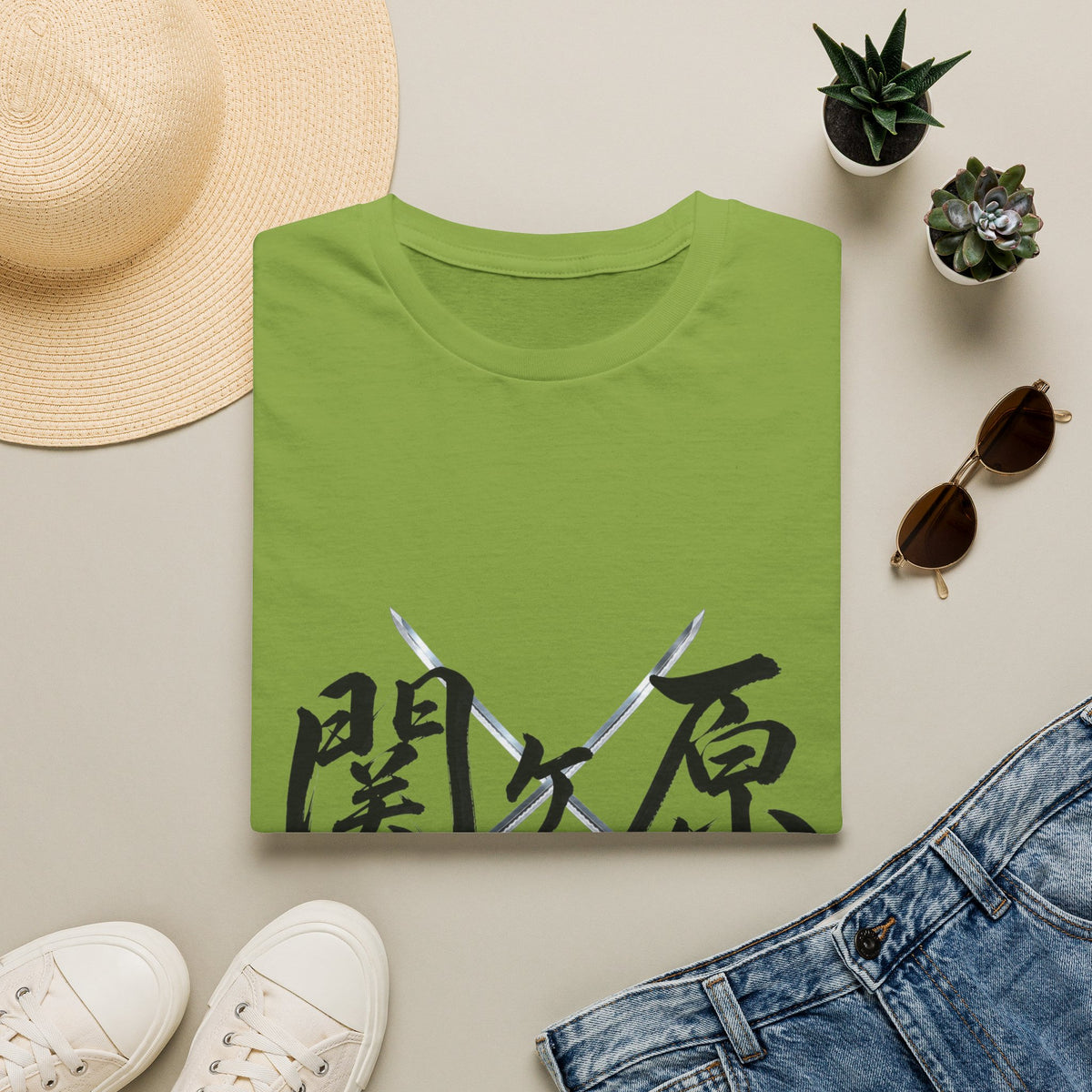 関ヶ原 Sekigahara Kanji Samurai T-Shirt | Japanese Sword Art Tee