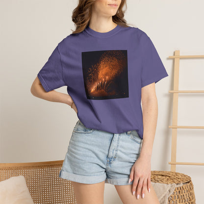 大曲の花火 （2026年版）｜秋田・夜空を彩る花火写真Tシャツ　｜Omagari Fireworks Photo T-Shirt