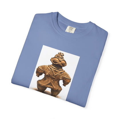 遮光器土偶 Tシャツ｜縄文文化デザイン｜ユニセックス コットンTシャツ
