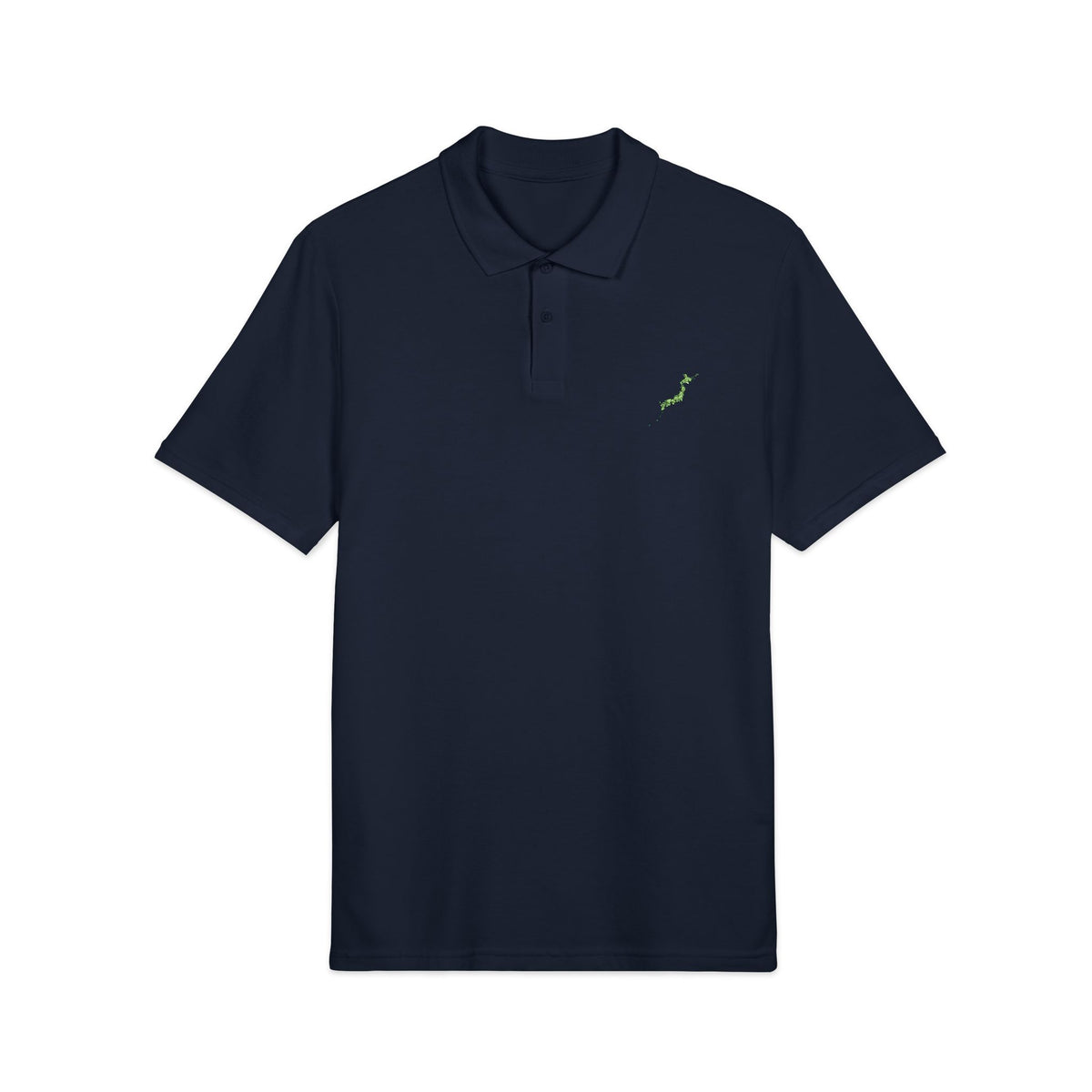 日本地図 刺繍ポロシャツ｜JAPAN MAP Embroidered Polo Shirt