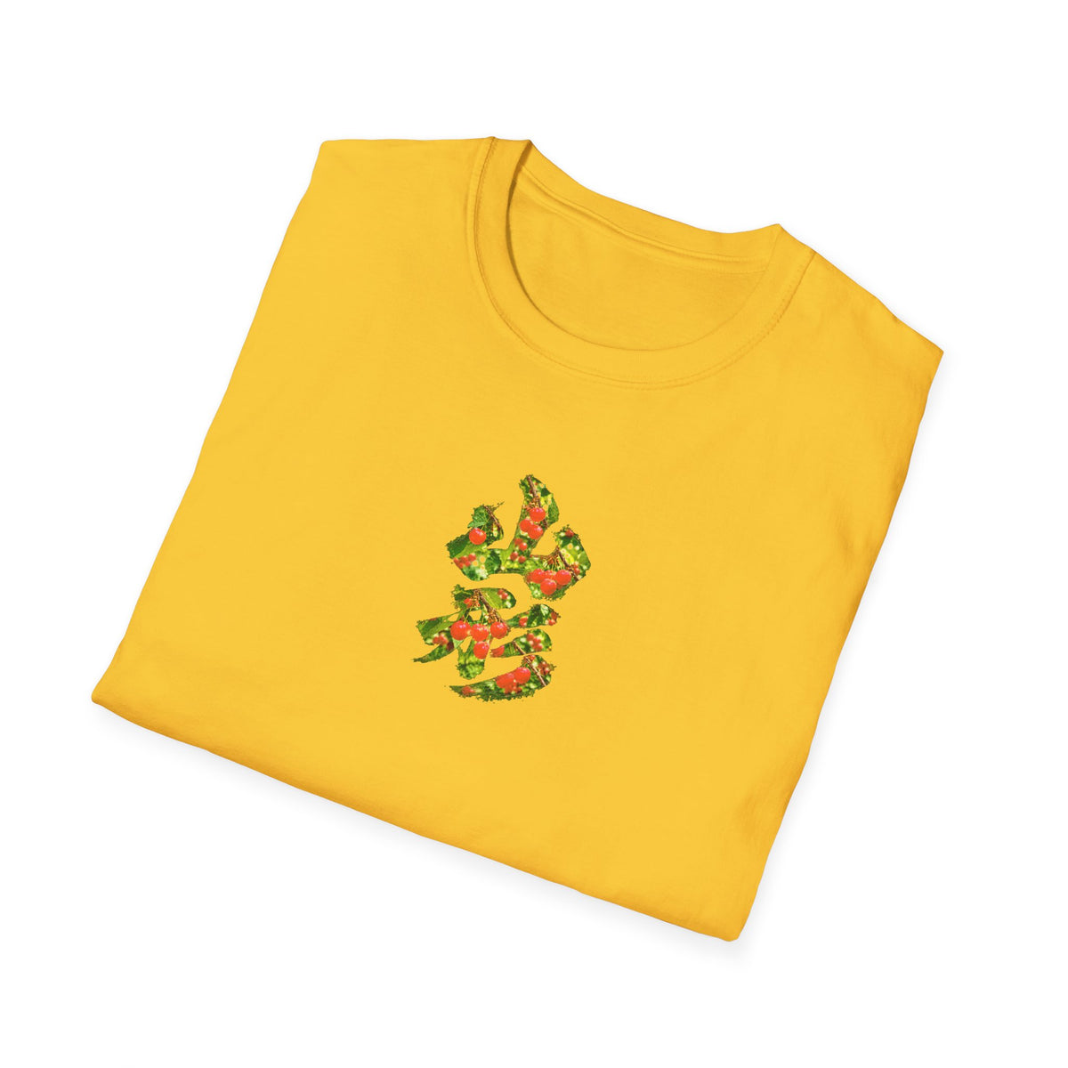 山形 さくらんぼ Tシャツ｜山形県・果樹園・漢字デザイン