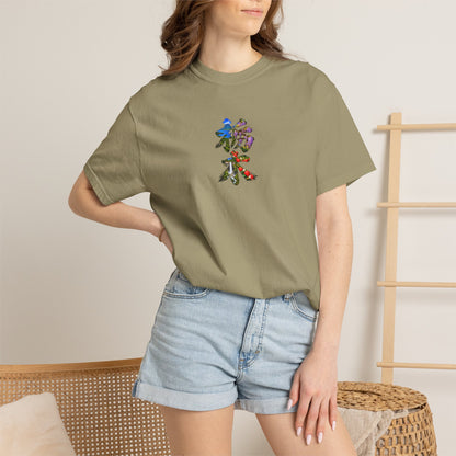 栃木 Tシャツ｜男体山・中禅寺湖・華厳の滝・藤・いちご 毛筆漢字デザイン