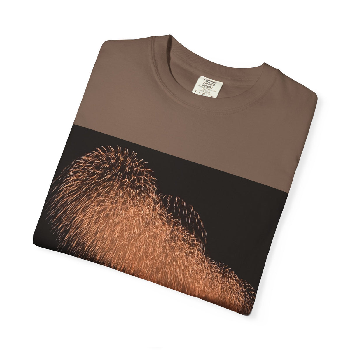 不死鳥のごとき大輪の華Tシャツ（2026年版） — 日本三大花火の街、2026年、長生橋、復興祈願の巨大花火