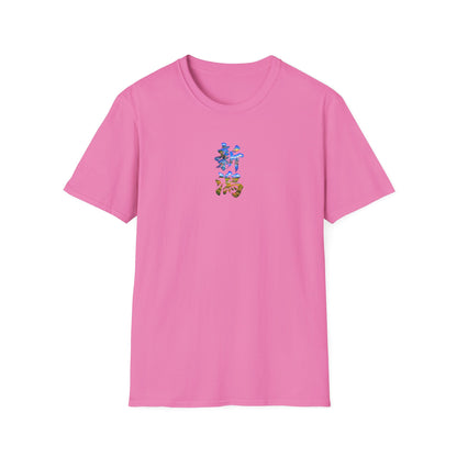 新潟 Tシャツ｜佐渡島・日本海・信濃川・水田・稲穂を描いた毛筆漢字デザイン