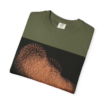 不死鳥のごとき大輪の華Tシャツ（2026年版） — 日本三大花火の街、2026年、長生橋、復興祈願の巨大花火