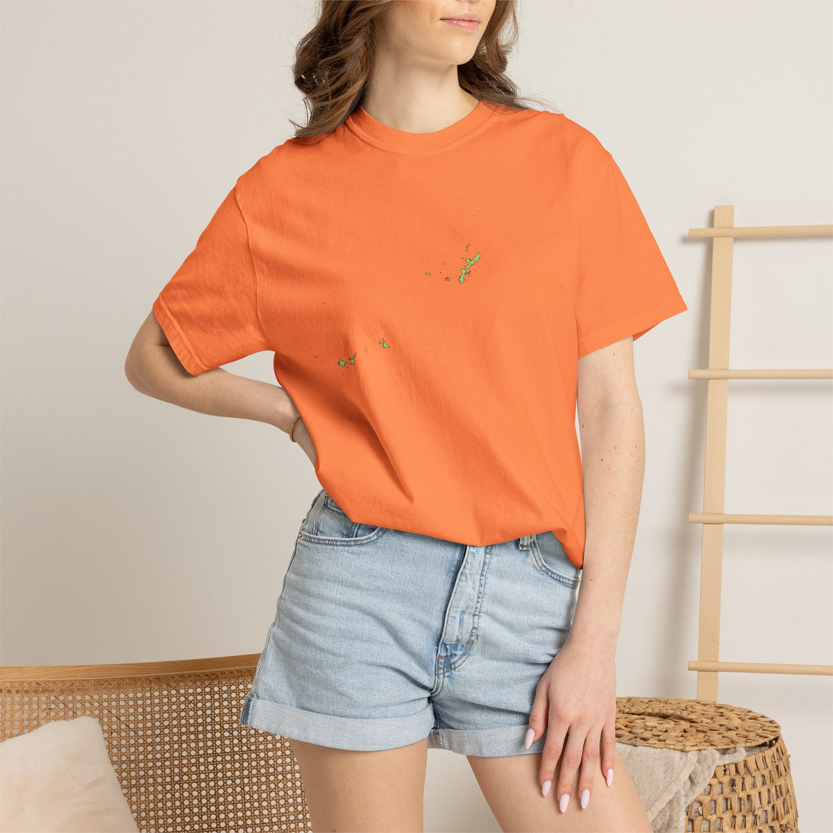 沖縄 Okinawa Prefecture Full Map T-Shirt | Japanese Islands Geography Tee
