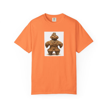 遮光器土偶 Tシャツ｜縄文文化デザイン｜ユニセックス コットンTシャツ